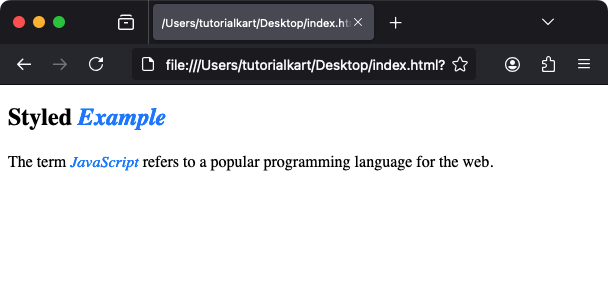 Оформление тега dfn с помощью CSS
