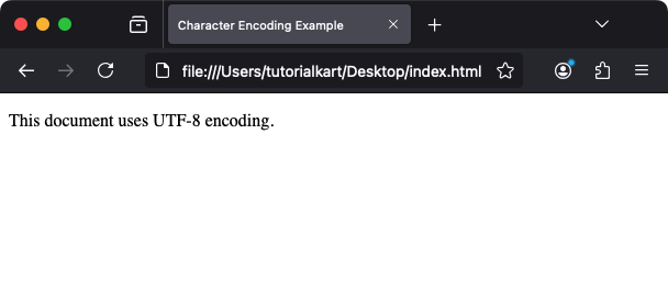 Установка кодировки символов