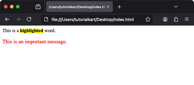 Стилизация определенных элементов