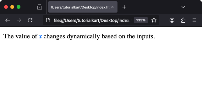 Оформление тега var с помощью CSS